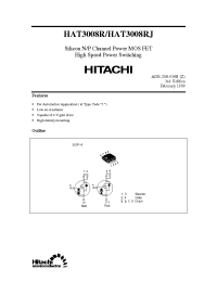Datasheet HAT3008R manufacturer Hitachi