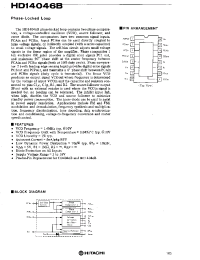 Datasheet HD14046B manufacturer Hitachi