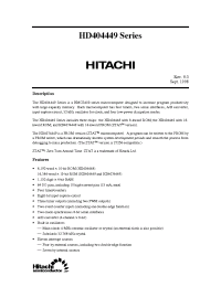 Datasheet HD404448TF manufacturer Hitachi