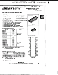 Datasheet HM6264FP-10 manufacturer Hitachi