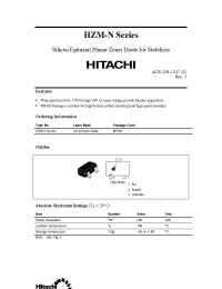 Datasheet HZM10N manufacturer Hitachi