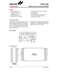 Datasheet HT62L256-28SOP-A manufacturer Holtek