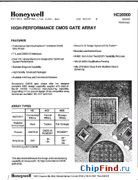 Datasheet HC20000 manufacturer Honeywell