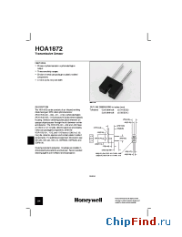 Datasheet HOA1872 manufacturer Honeywell