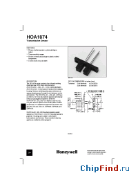 Datasheet HOA1874-001 manufacturer Honeywell