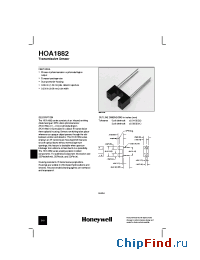 Datasheet HOA1882-011 manufacturer Honeywell