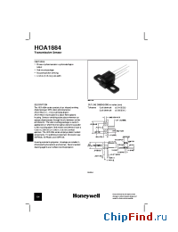 Datasheet HOA1884-011 manufacturer Honeywell