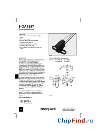 Datasheet HOA1887 manufacturer Honeywell