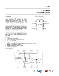 Datasheet GL68501 manufacturer Hynix