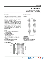 Datasheet GM62093A manufacturer Hynix