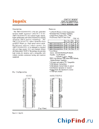 Datasheet GM71CS16163CT/CLT-5 manufacturer Hynix