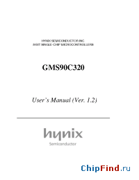 Datasheet GMS90C320 manufacturer Hynix