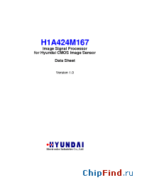 Datasheet H1A424M167 manufacturer Hynix