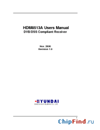 Datasheet HDM8513AP manufacturer Hynix