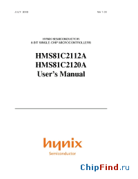 Datasheet HMS81C21XXA-HK manufacturer Hynix