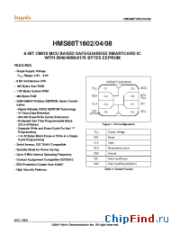 Datasheet HMS88T1604 manufacturer Hynix
