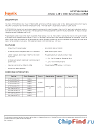 Datasheet HY57V281620ALT-KI manufacturer Hynix