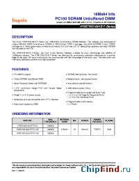 Datasheet HYM7V651601BTFG-10S manufacturer Hynix