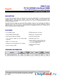 Datasheet HYM7V73A1601BTFG manufacturer Hynix
