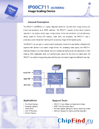Datasheet IP00C711 manufacturer I-Chips