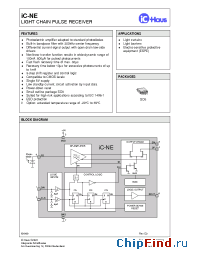 Datasheet iC-NE manufacturer IC Haus