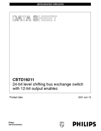Datasheet CBTD16211DGG manufacturer ICST