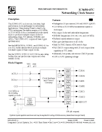 Datasheet ICS650-07C manufacturer ICST