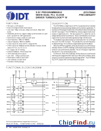 Datasheet 5T9955 manufacturer IDT