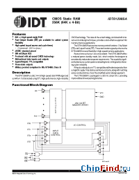 Datasheet 61298SA manufacturer IDT