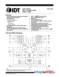 Datasheet 7038 manufacturer IDT