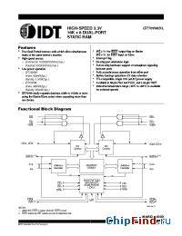 Datasheet 70V06 manufacturer IDT