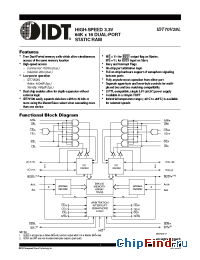 Datasheet 70V28 manufacturer IDT