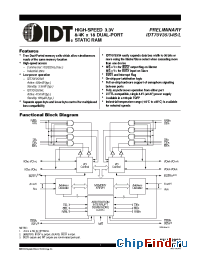 Datasheet 70V35 manufacturer IDT