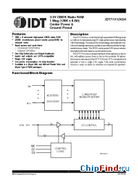 Datasheet 71V124SA manufacturer IDT