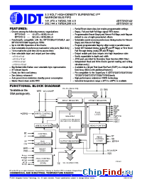 Datasheet 72V2103 manufacturer IDT