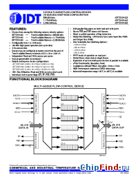 Datasheet 72V51433 manufacturer IDT