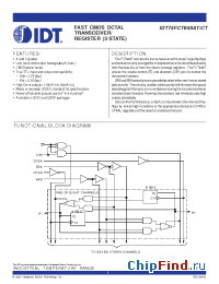 Datasheet 74FCT648T manufacturer IDT