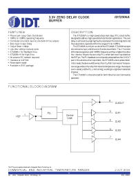 Datasheet IDT2305A-1DC manufacturer IDT
