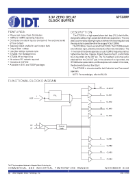 Datasheet IDT2309 manufacturer IDT