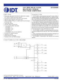 Datasheet IDT23S08E manufacturer IDT