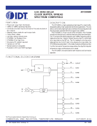 Datasheet IDT23S09-1DC manufacturer IDT