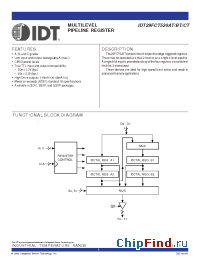 Datasheet IDT29FCT520ATSO manufacturer IDT