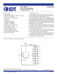 Datasheet IDT59910A-5SOI manufacturer IDT
