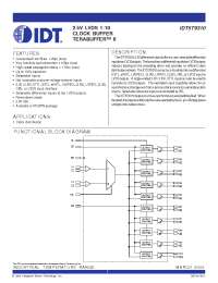 Datasheet IDT5T9310 manufacturer IDT