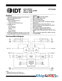 Datasheet IDT7006L-15 manufacturer IDT