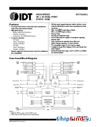 Datasheet IDT7024S-25 manufacturer IDT