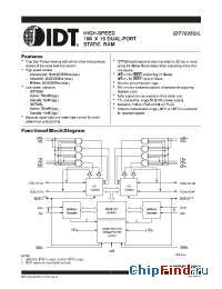 Datasheet IDT7026S-20 manufacturer IDT