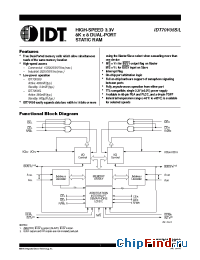Datasheet IDT70V05S-35 manufacturer IDT
