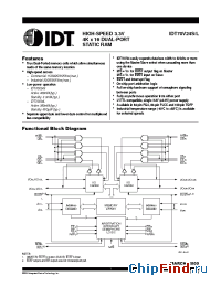 Datasheet IDT70V24S55GB manufacturer IDT