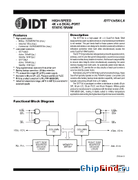 Datasheet IDT7134LA-20 manufacturer IDT